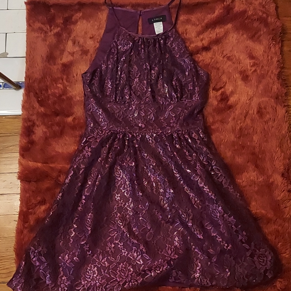 B. Darlin Plum Dress